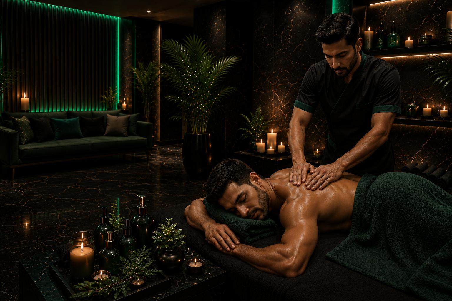 Luxury Med Spa in Karachi offering body massage and wellness treatments