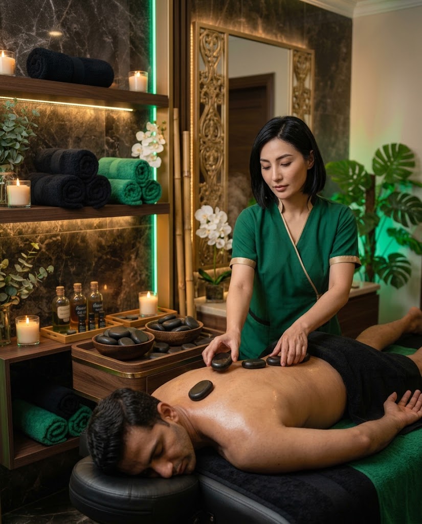 Hot Stone Massage Therapy in Karachi